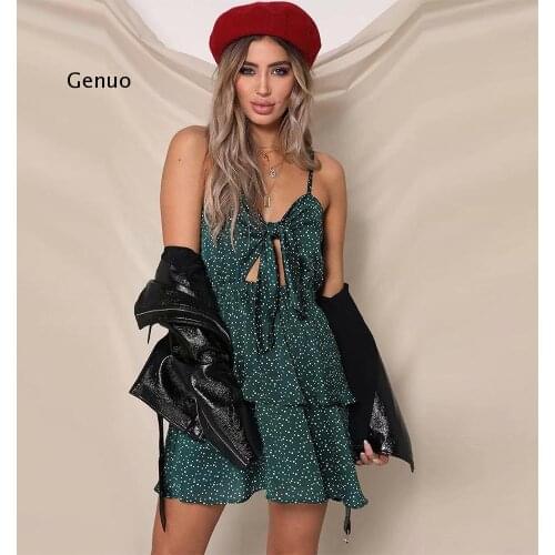 Летние платья с запахом Genuo China At AliExpress