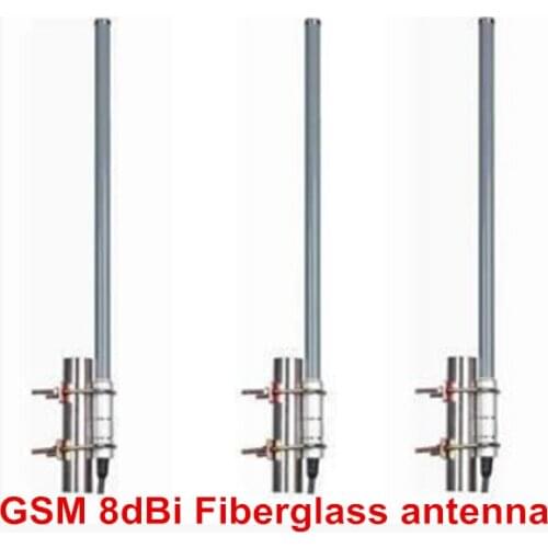 GSM omni direction fiberglass antenna 900M 8dBi 2G signal station receiving