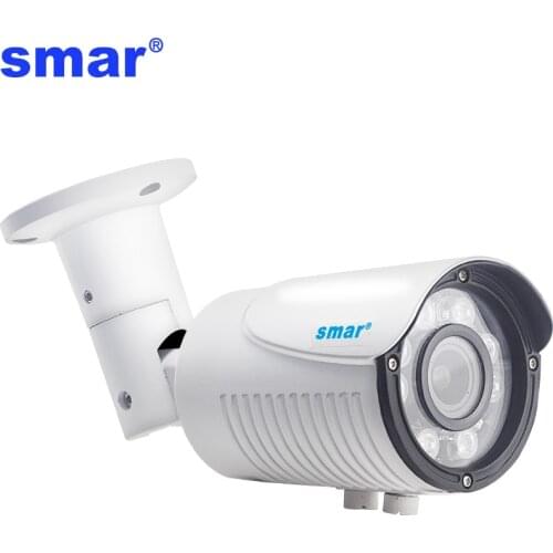 Smar 720P 960P 1080P IP Camera Zoom Manual 2.8-12mm Len Network Security Camera Surveillance Outdoor Bullet Cam Onvif Waterproof