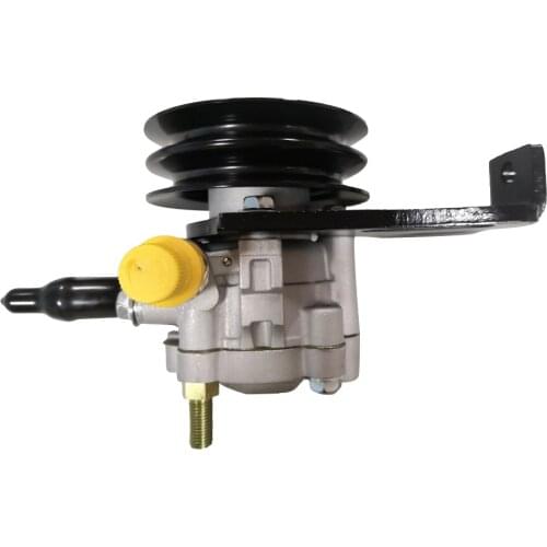 8-97129-593-1 Power steering pump for ISUZU D-MAX (Early Models) Twin pully and mounting bracket 4JA1,AJB1,4JB1T,4ZD1,4ZE1