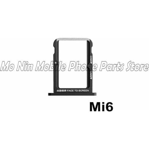 New SIM Card Tray Socket Slot Holder Adapters Replacement Parts for Xiaomi Mi6 / Mi6X 6X Mi A2 SIM & TF Card Tray Adapters