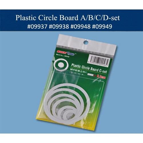 Trumpeter Master Tools 09937 09938 09948 09949 Plastic Circle Board A/B/C/D-Set Hobby Craft Tool