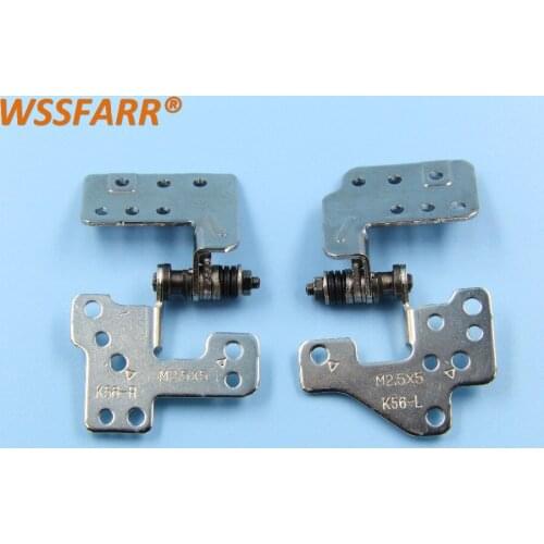 Original for Asus K56 K56C K56CA K56CB K56CM A56 S56 series LCD Display Screen hinges hinge set R+L