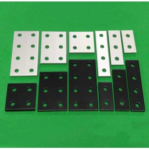 8 Holes Joining Plate 2040 6060 8080 9090 Connection Plate Corner Bracket Joint Board For Aluminium Profiles