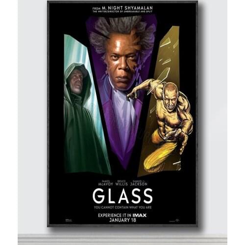 NJ038 Glass Movie 2 Silk Posters and Prints wall art Art Poster Home Decor