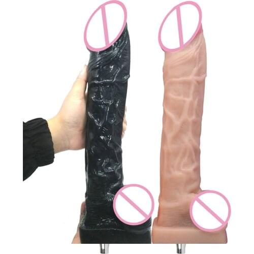 Super Big Penis Erotic Accessories for Sex Mchine Vac-U-Lock Attachment for Sex Machine Silicone Dildo Sex Toys