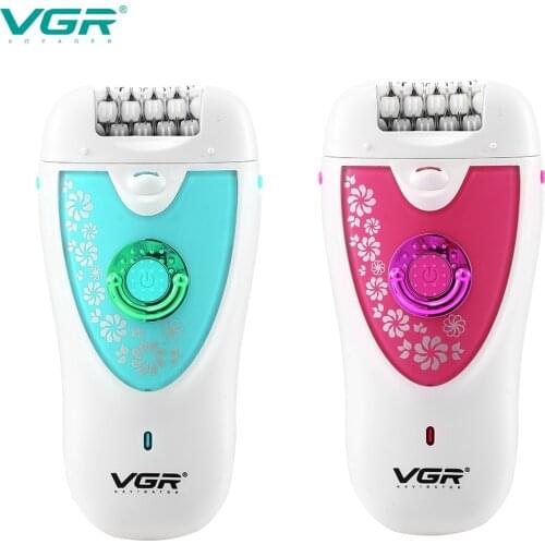 VGR Lady Electric Shaver Handheld Epilator Eyebrow Bikini Trimmer