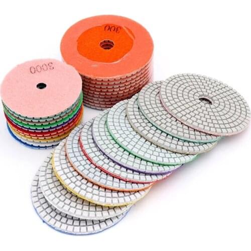 1pcs 3/4" Diamond Polishing Disc Granite Marble Polish Wet Use Concrete Sander Pad Diamond Tool Stone Grinding Buff