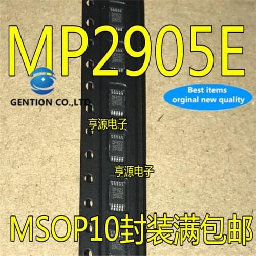 10Pcs MP2905 MP2905EK 2905E MP2905EK-LF-Z MSOP10 LCD power regulator chip in stock 100% new and original