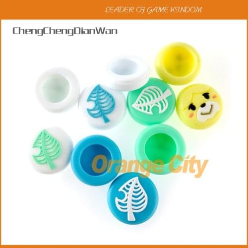 100pcs Silicone Analog Gamepad Joystick Thumb Stick Grips Caps For NintendoSwitch NS Switch / Switch Lite Joy-cons Accessories