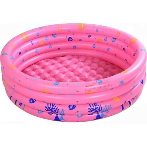 100x40cm Baby Kids Inflatable Round Swim Pool Safety Float Thickened Ocean Ball Pool Play Swimming Pool Infant Water Floating