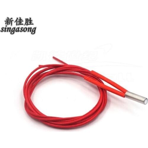 3D printer, 6*20 mold, single head electric heating tube, heating tube, heating rod, single end 12V40W