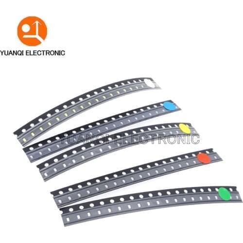 4000pcs 0603 SMD LED White Red Blue Yellow Green Orange Warm White Pink Purple RGB Light Emitting Diode
