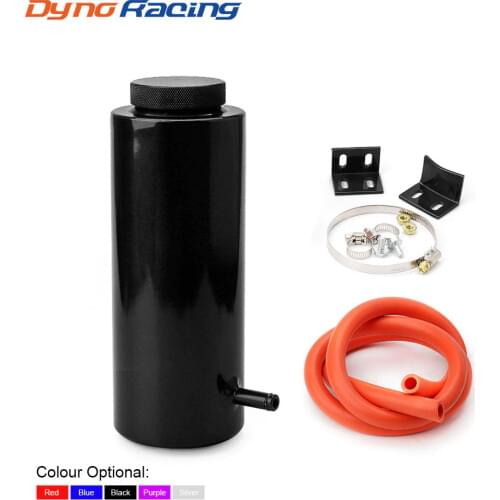 800ML Cylinder Radiator Overflow Reservoir Coolant Tank Universal Can Black Blue Red Purple Silver YC101142