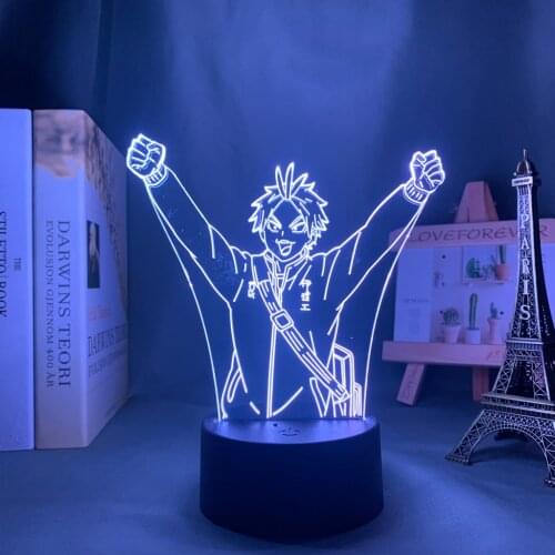 Anime Night Light Haikyuu Kanji Koganegawa for Bedroom Decor Nightlight Kids Child Birthday Gift Manga 3d Lamp Koganegawa Haikyu