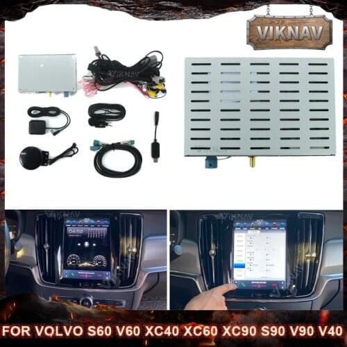 2 din Car Video Interface Multimedia player For volvo S60 V60 XC40 XC60 XC90 S90 V90 V40 auto Head Unit Radio decoding