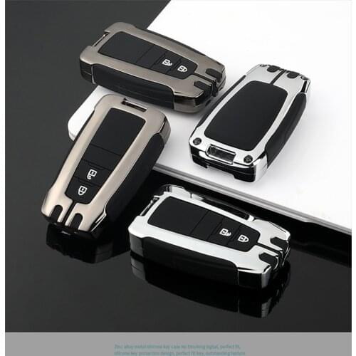 Zinc Alloy Car Key Cover Case Full Protection For Toyota CHR C-HR Prado Prius Camry Corolla RAV4 2017 2018 2019 Accessories