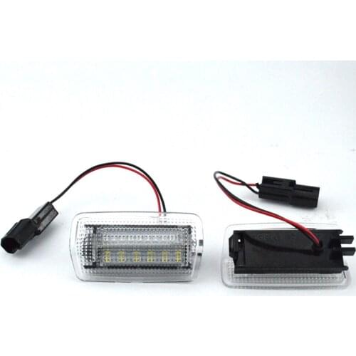 1 Set LED Courtesy Door Light Bulb For Toyota Land Cruiser 200 Series 150 Series Prado MK4 J150 2007 For Lexus ES240 IS250