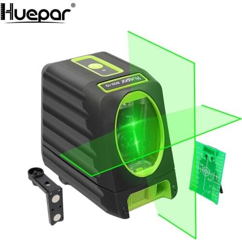 Hot selling 2 line Cross line green Laser Level BOX-1G , 2 line green Beam Self leveling Laser Level