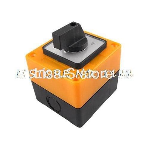 LW28-20/3 20A 500V Rotary 3 Position Selector Changeover Switch