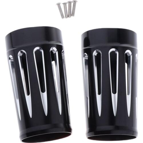 Motorbike Front Fork Shock Boots Corrosion Resistance Compatible for Harley FLT 1986-2014