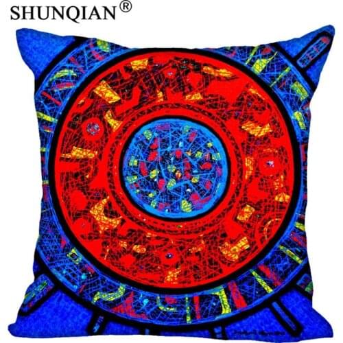 New Custom Mandala Pillowcase zipper Two sides 35x35cm 40x40cm 45x45cm 50x50cm 60x60cm Custom your image