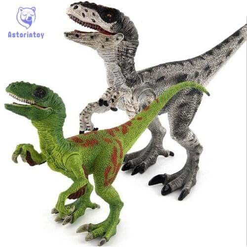 Jurassic World Park Tyrannosaurus Velociraptor Rex Dinosaur Plastic Toy Model Childrens Gift