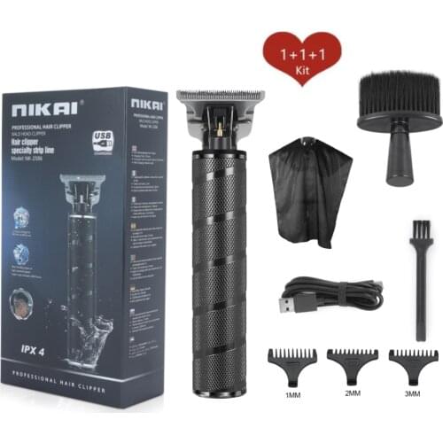 Portable Hair Trimmer Clipper Painless Hair Cutter Machine USB Charging IPX4 Razor Barber Hair Clipper Hair Style Tool Set