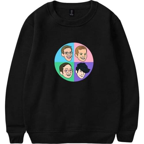 The Try Guys Crewneck Sweatshirts Women Men Long Sleeve Sweatshirts Hot Sale Casual Streetwear Clothes