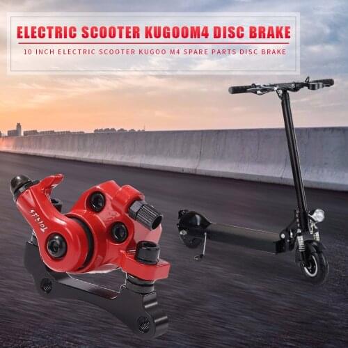 10 inch Iron Disc Brake Caliper Scooter Skateboard Electric Scooter Outdoor Portable for Kugoo M4 Kick Scooter Parts