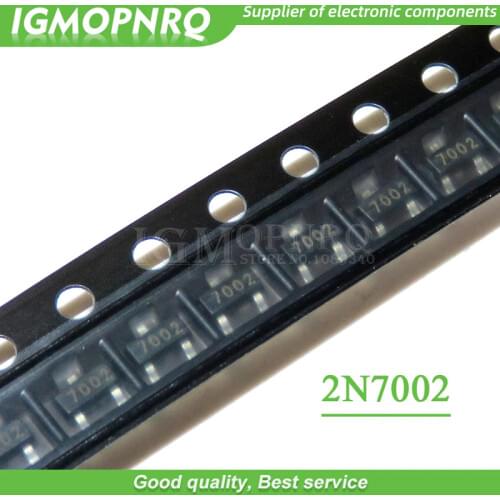 50pcs/lot 2N7002K-T1-E3 2N7002K-T1 SOT-23 2N7002K 2N7002 MOSFET N-CH 60V 300MA SMD New Original Free Shipping