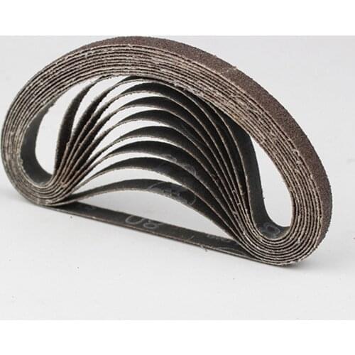 50 pieces 330*10mm Abrasive Sanding Belt High Quality P60 P80 P120 P180 P240 P320 P400 For Air Belt Sander Selling