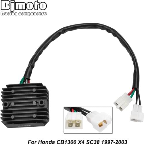 BJMOTO Motorcycle Voltage Regulator Rectifier For Honda X4 CB1300 DCV DCW DCX DCY (SC38) 1997-2000