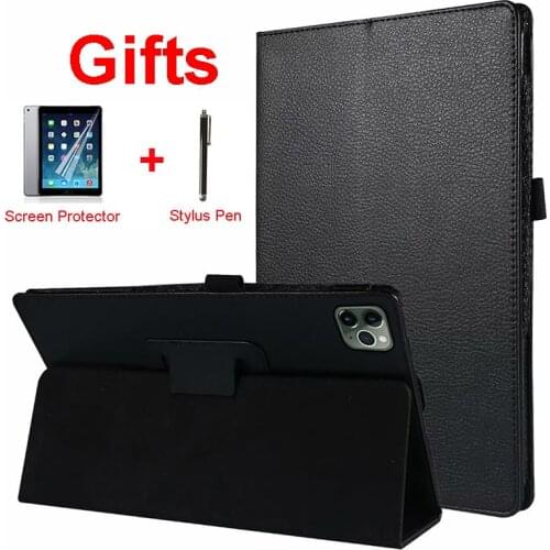 Case For iPad Pro 12.9 Capa 2020 Smart Cover Stand Holder Shockproof Case for iPad Pro M1 12.9 11 2021 2018 PEN+Screen Protector