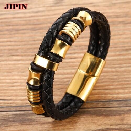 JIPIN Leather Bracelets