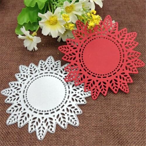 Round lace Metal Cutting Dies Stencil for DIY Scrapbooking Photo Album Embossing Paper Cards Crafts Die cuts