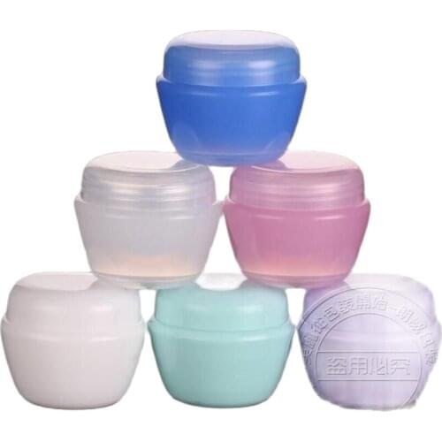 Wholesale,50G Cream Jars,Empty Cosmetic Container,Small plastic Box,MINI Canister,Sample Makeup Sub-bottling,Free shipping