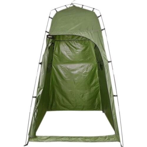 Camping Toilet Tent Outdoor Single Person Bath Shower Tent Portable Dressing Account Move Tent