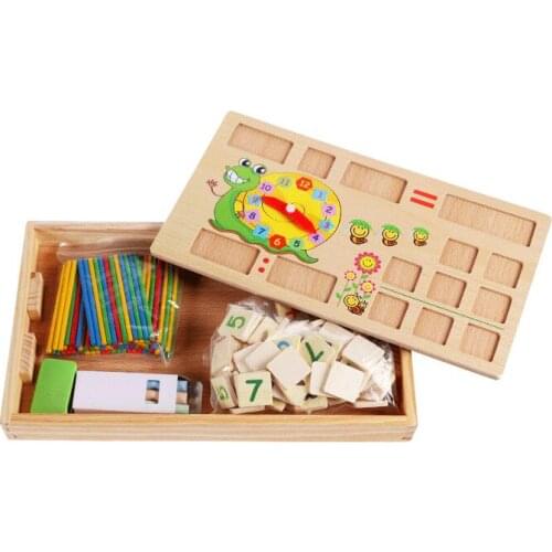 Count The Number Of Teaching Aids Rods Math Sticks Early Education Kindergarten Enlightenment Learning Supplies Counter Primary
