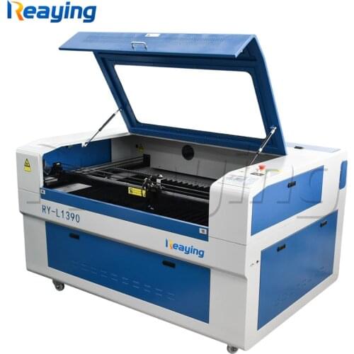 Reaying CNC laser engraving cutter machine wood caving 3D crystal machine 1390 with red dot position system