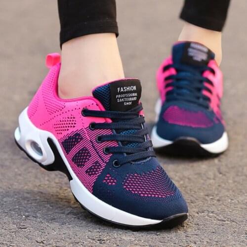 New Platform Ladies Sneakers Breathable Women Casual Shoes Woman Fashion Height Increasing Shoes Plus Size 35-42 Zapatos Mujer