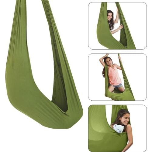 150*280CM Sense Trainning Swing Great Calming Effect On Children With Sensory Needs Snuggle Swing
