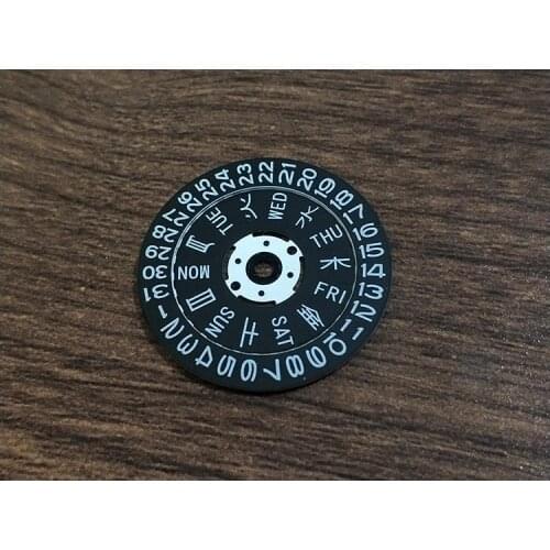 Watch accessories NH36 modified special luminous calendar plate suitable for SKX007 size 24.6mm