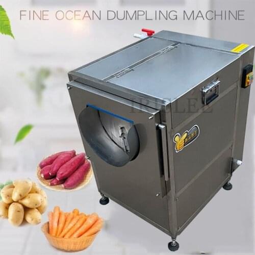 Brush Type Fruit And Vegetable Peeling Machine Vegetable And Fruit Washing Machine Fruit And Vegetable Cleaning Machine