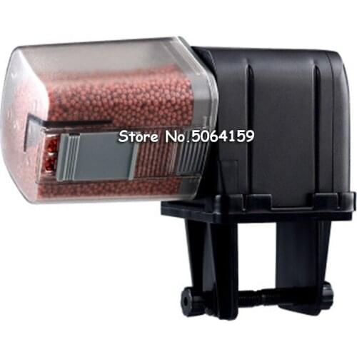 Automatic Fish Feeder Fish Tank Aquarium Fish Food Dispenser LCD Display Timer Feeding Dispenser Adjustable Auto Feeder
