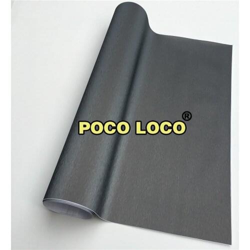 Car Wrap Vinyl Brushed Metal Dark Grey Vehicle Car Wrap Films Size 20/30/40/50CM 152CM Width For Laptop Computer Car Wrap Film