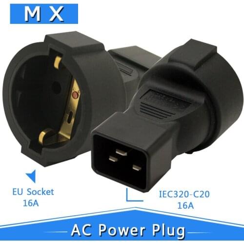 IEC320 C20 TO EU, PDU UPS IEC320 Alemanha mulher socket for C20, IEC 320 C20 C20 for 3Pin EU European