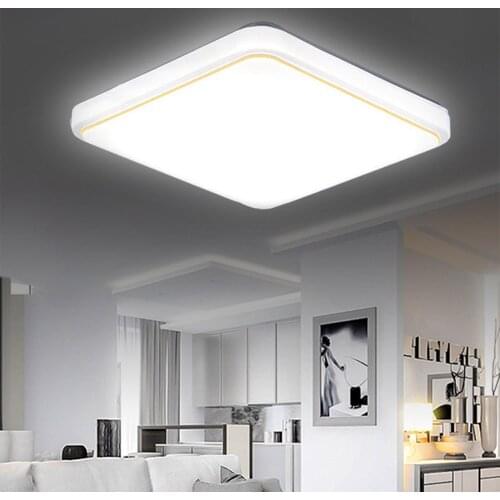 Tomshine Square LED Ceiling Lamp AC220V White Color Kitchen Balcony Porch Modern Panel Light Fixture led ceiling light
