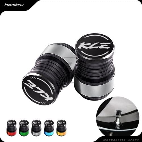 Motorcycle Accessories Wheel Tire Valve Caps Covers Case for Kawasaki KLE 250 400 500 650