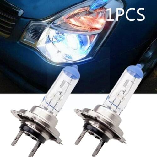 Plug and Play1pcs H7 100w12v Super Bright White Fog Power Halogen High Car Car Bulb Lamp Headlights Lights Source Light Par U9H3